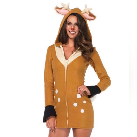 Legs Avenue Other - Leg Avenue Women's Cozy Reindeer/Fawn Costume